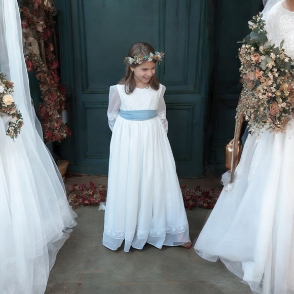 Flower Girl/ First Holy Communion Dress - Picture 3 of 4